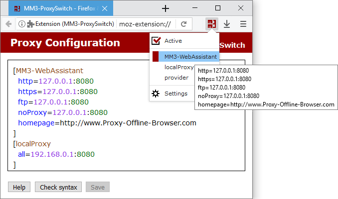 MM3-ProxySwitch - Firefox & Chrome Extension (Add-ons)
