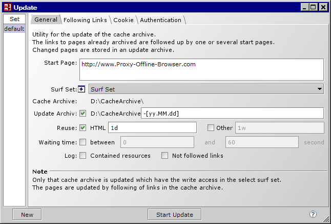 MM3-Update Configuration